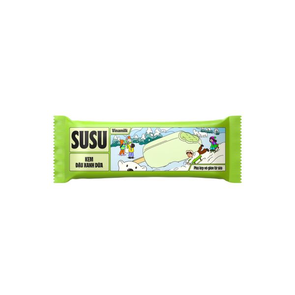  Kem Đậu Xanh Dừa SuSu Vinamilk 60ml 
