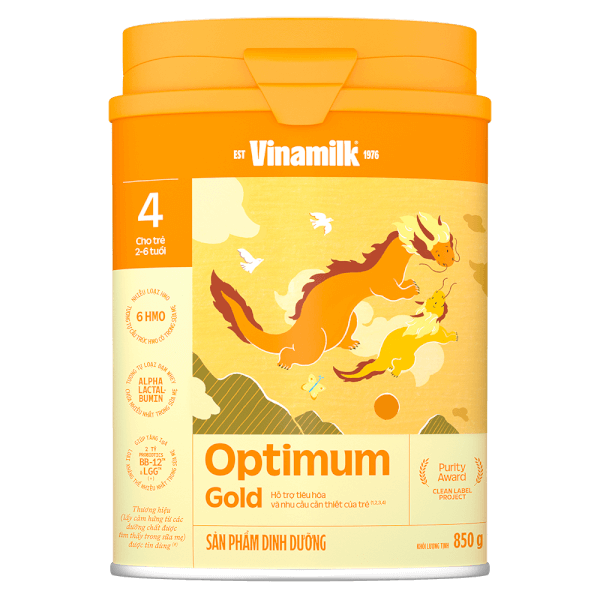  Sữa Bột Optimum Gold Số 4 850g 