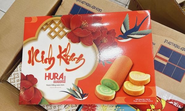  Bánh Bibica Minh Khang Cuộn Kem 324g 