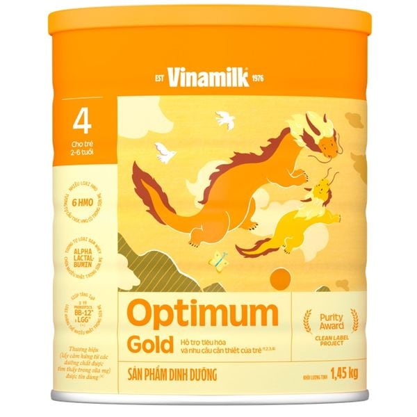  Sữa Bột Optimum Gold Số 4 1.45Kg 