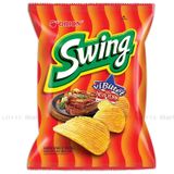  Snack Khoai Tây Swing vị Bò Bít Tết 63g 
