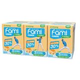  Lốc Sữa Đậu Nành Fami Canxi Ít Đường 200ml 