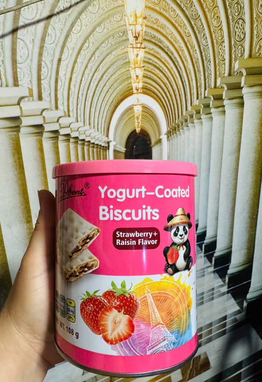  Bánh Sữa Chua Yogurt Dbent Strawberry 108g 