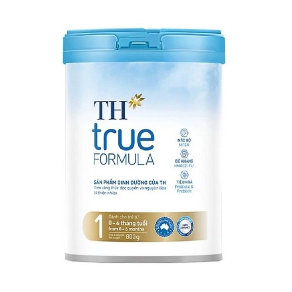  Sữa bột TH true Formula số 1, 0-6 tháng tuổi 800g 