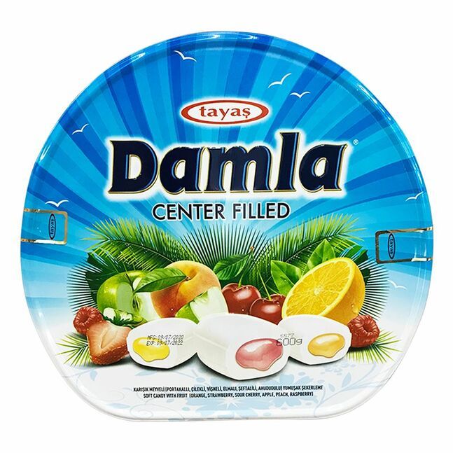  Kẹo Trái Cây Tayas Damla 600g 