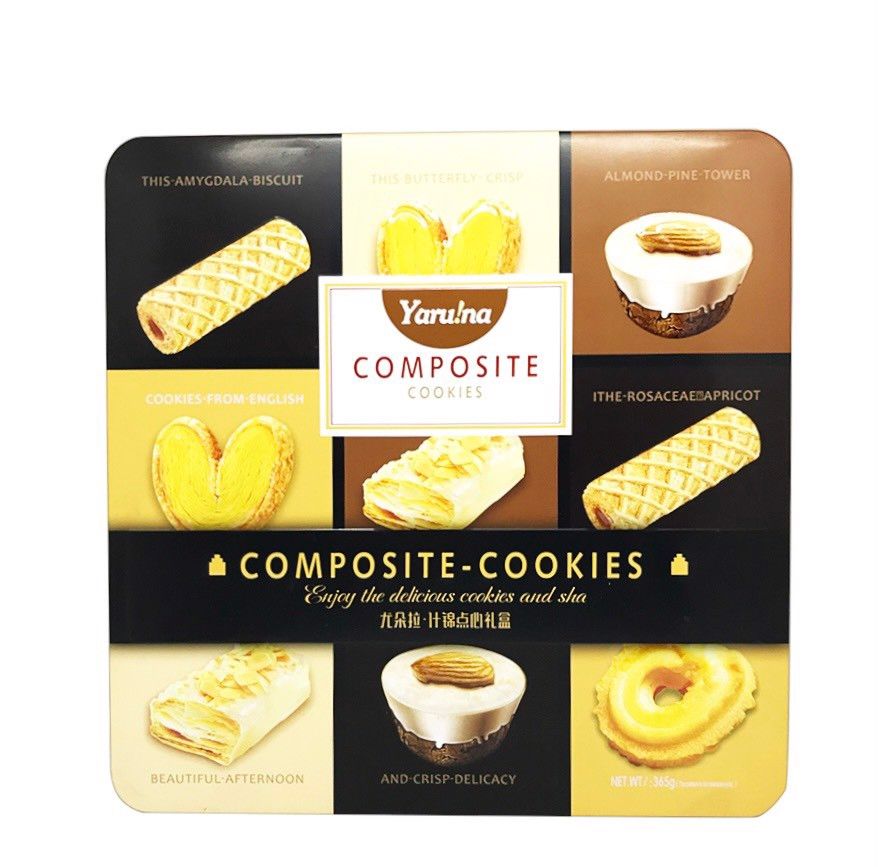  Bánh Quy Nhiều Loại Yaruna Composite Vàng 416g 
