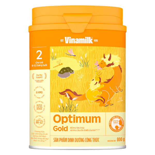  Sữa Bột Optimum Gold Số 2 800g 