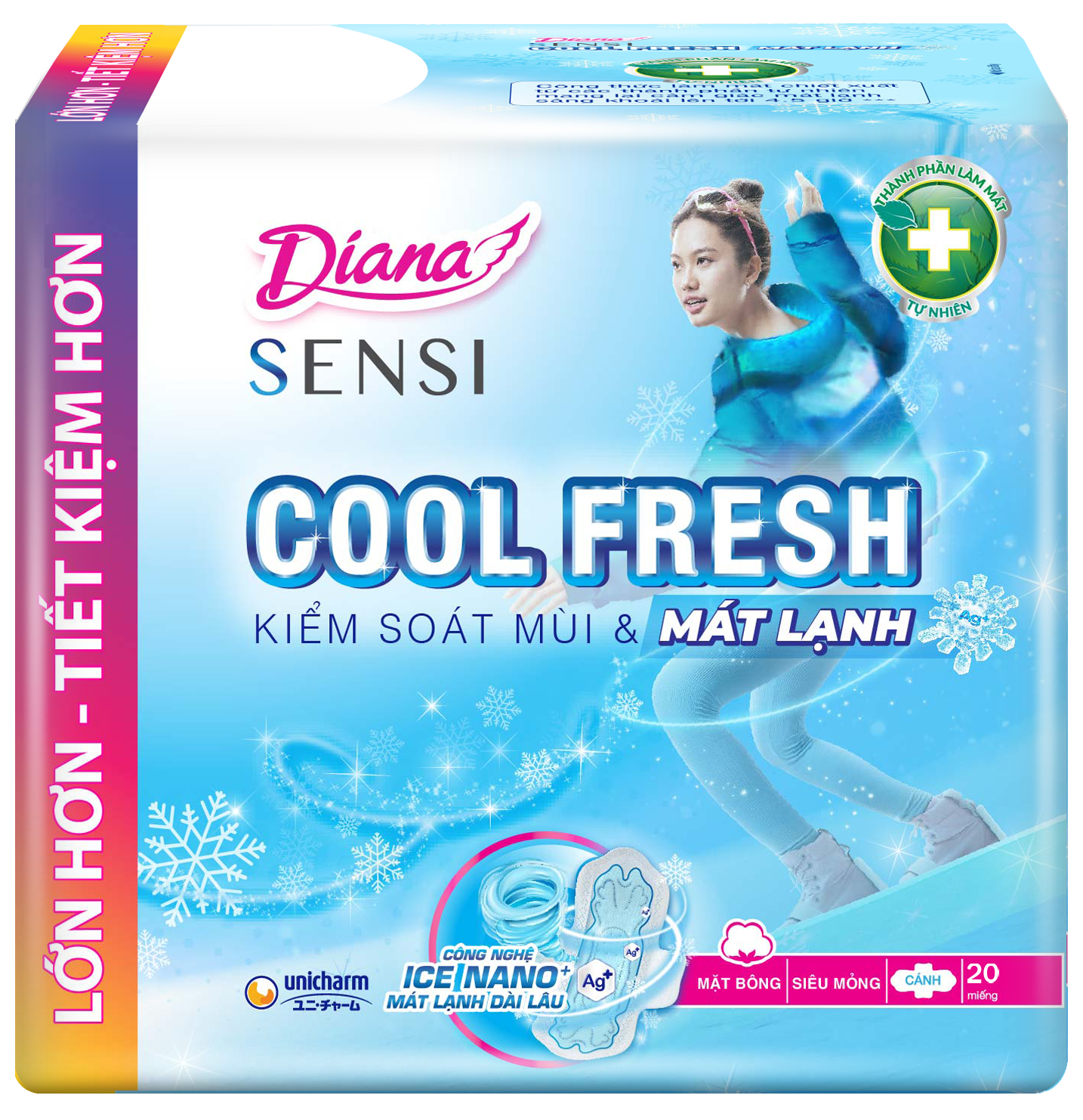  Diana Hằng Ngày Cool Fresh 20 Miếng 
