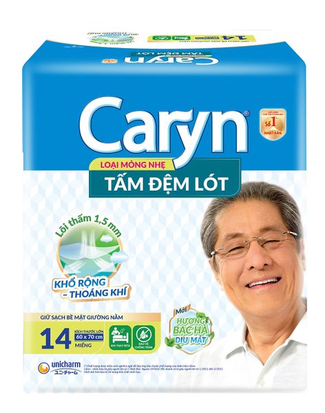  Tấm Đệm Lót Caryn Mỏng Nhẹ 14 Miếng ( 60 x 70 cm) 