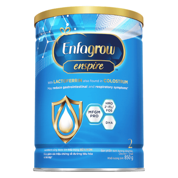  ữa Enfagrow Enspire 2 850g (1-3 tuổi) 