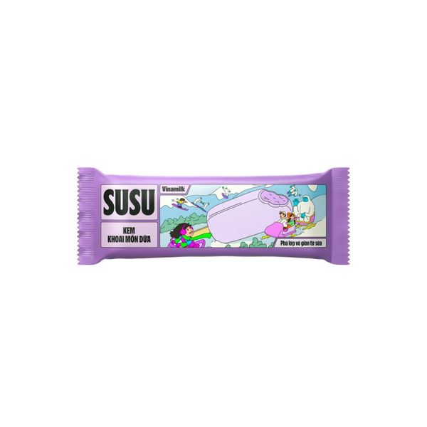 Kem Khoai Môn Dừa SuSu Vinamilk 60ml 