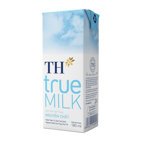  Hộp Sữa Tươi TH True Milk 1 Lit Nguyên Chất 