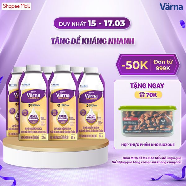 Lốc Varna Colostrum Hộp Giấy 