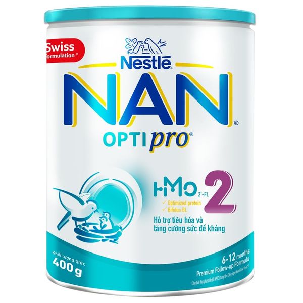  Sữa Bột Nan Optipro 2 HMO 400g 