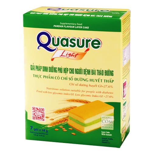  Bánh Bông Lan Quasure Cốm 126g 