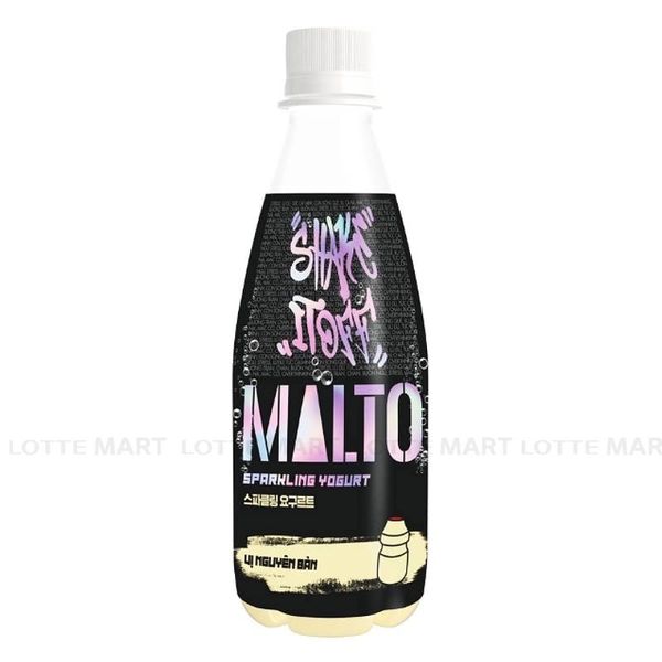  Chai Sữa Chua Uống Malto Vị Nguyên Bản 340ml 