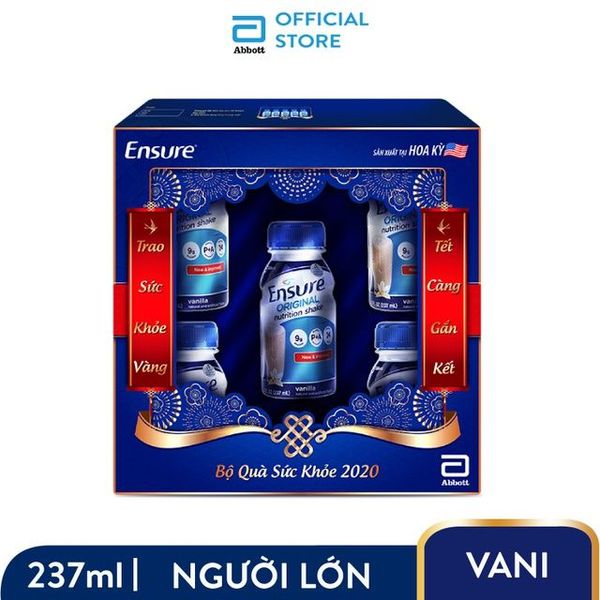  Hộp Quà 5 Chai Ensure 237ml 