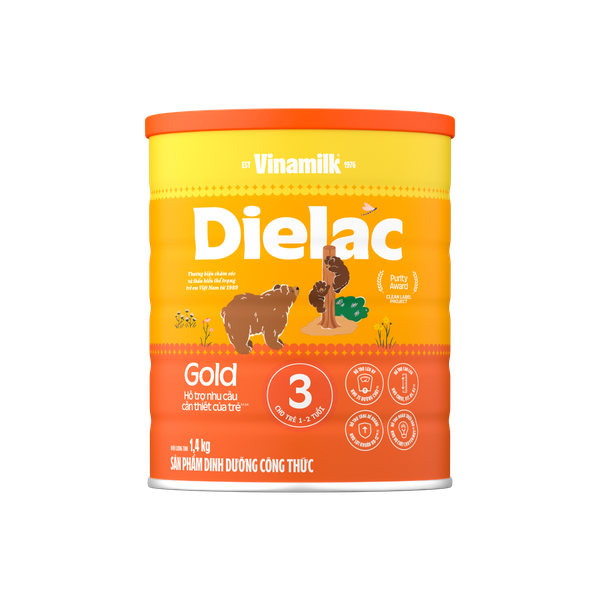  Sữa Bột Dielac Alpha Gold Số 3 1.4Kg 