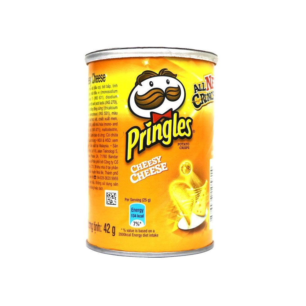  Khoai tây Pringles cheesy cheese 42g 