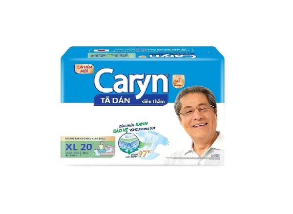  Tã Dán Giấy Caryn Siêu Thấm Size XL 20 Miếng 