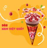 Kem Ốc Quế Delight Dâu Nam Việt Quất 110ml 