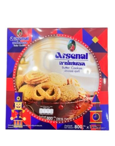  Bánh Quy Bơ Arsenal 800g 
