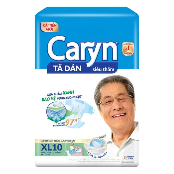  Tã dán người lớn Caryn XL 10 