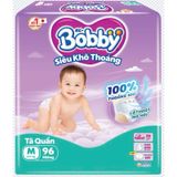 Bỉm tã quần Bobby size M 96 miếng 