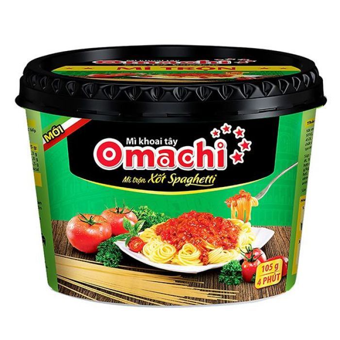  MÌ TÔ TRỘN OMACHI XỐT SPAGHETTI 105g 