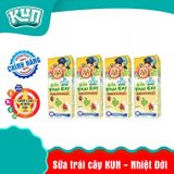  Lốc Sữa Lif Kun Trái Cây Nhiệt Đới 180ml 