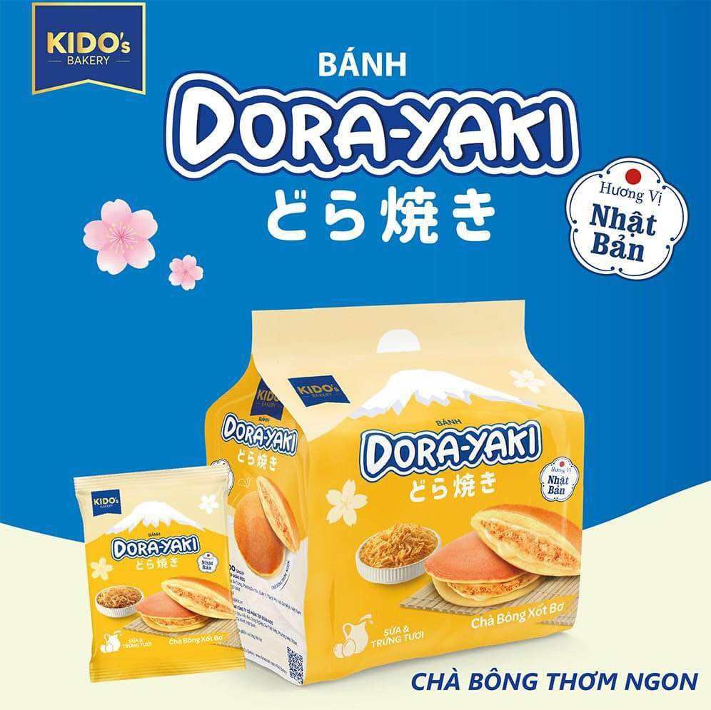  Bánh Kido Chà Bông Dora Yaki 