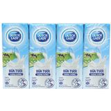  Lốc Sữa Tươi Tiệt Trùng Cô Gái Hà Lan Không Đường 180ml 