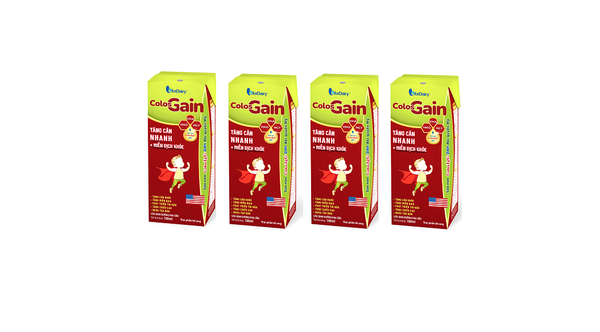  Lốc Sữa Pha Sẵn Colos Gain 180ml 