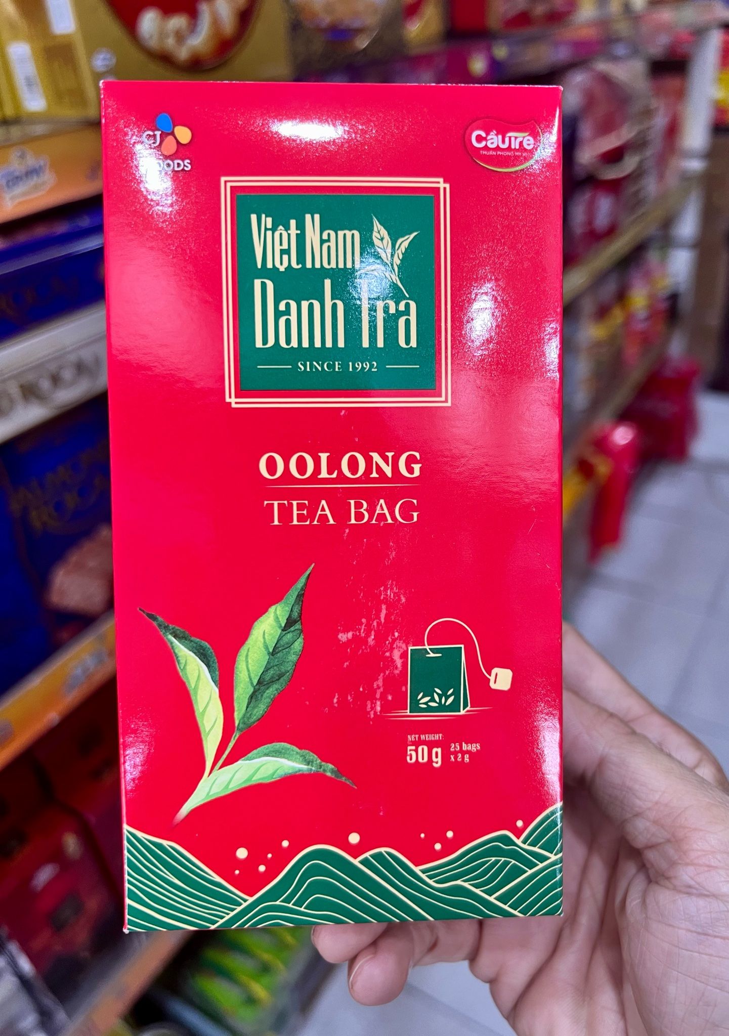  Trà Olong Tea Bag Cầu Tre 50g 