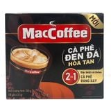  Hộp Cà Phê Đen MacCoffee ( 10 gói x 22g ) 