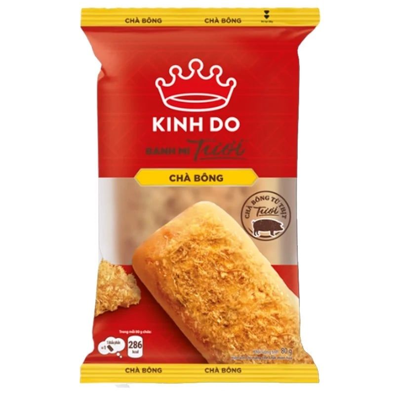  Bánh Mì Tươi Kinh Đô Chà Bông 80g 