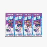  Lốc Sữa Uống Trái Cây Vinamilk Hero Kẹo Nho 180ml 