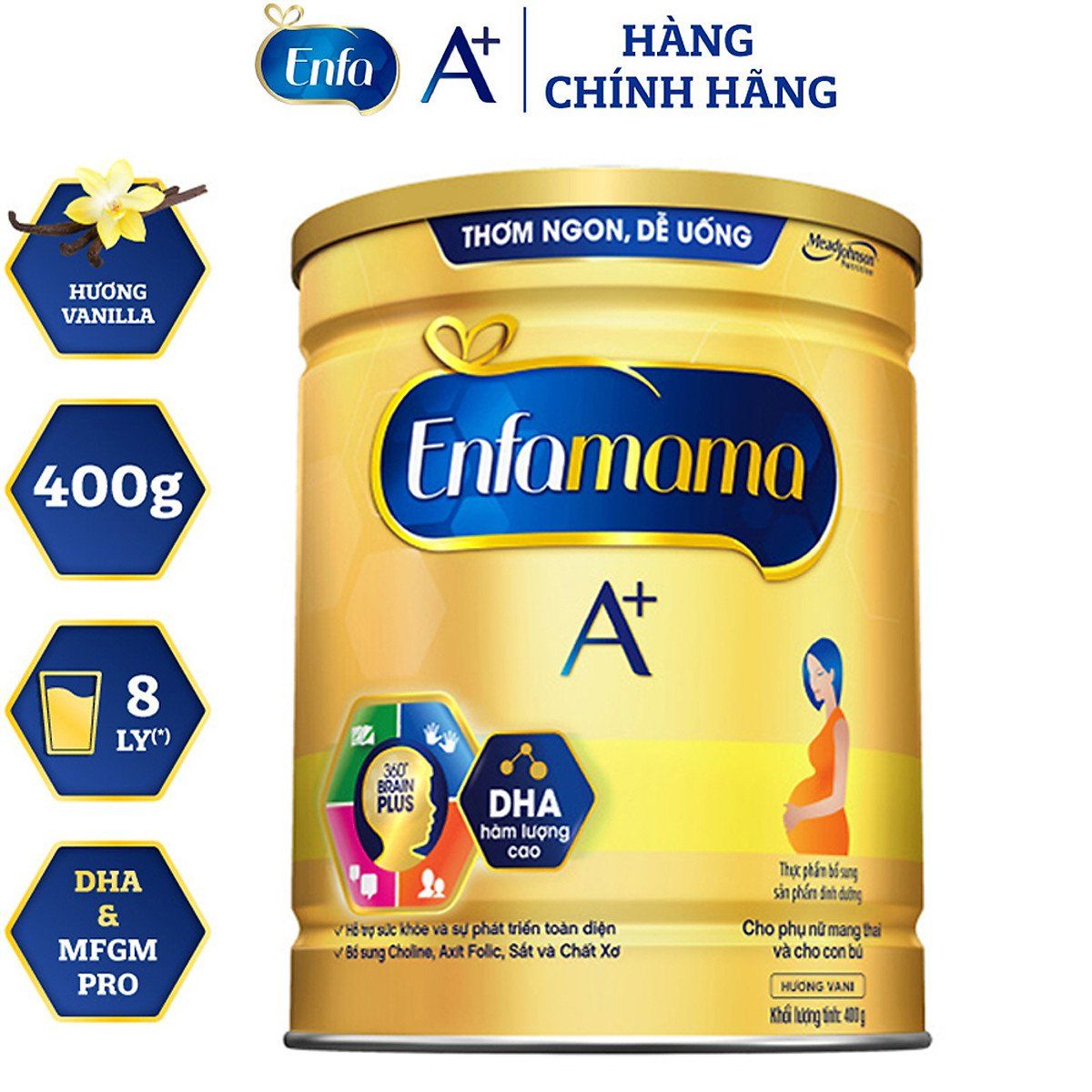  Sữa Bột Enfamama Hương Vani 400g 