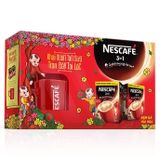  HỘP QUÀ TẾT PHÁT LỘC NESCAFE 3IN1 ĐỎ 