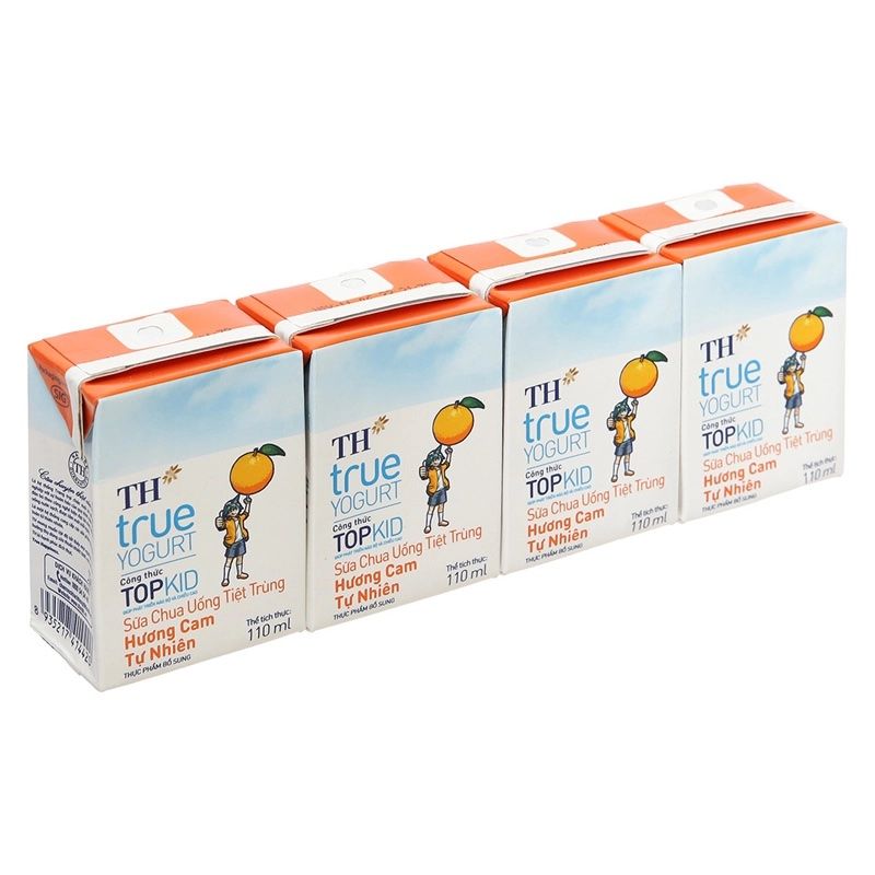  Sữa Trái Cây TH TOPKID Cam 110ml 