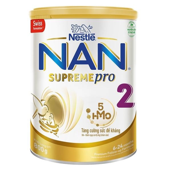  Sữa Bột Nan Supreme Pro 2 800g 
