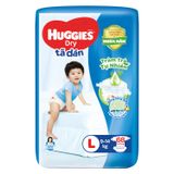  Bỉm Tã Dán Huggies Dry Size L 68 Miếng 