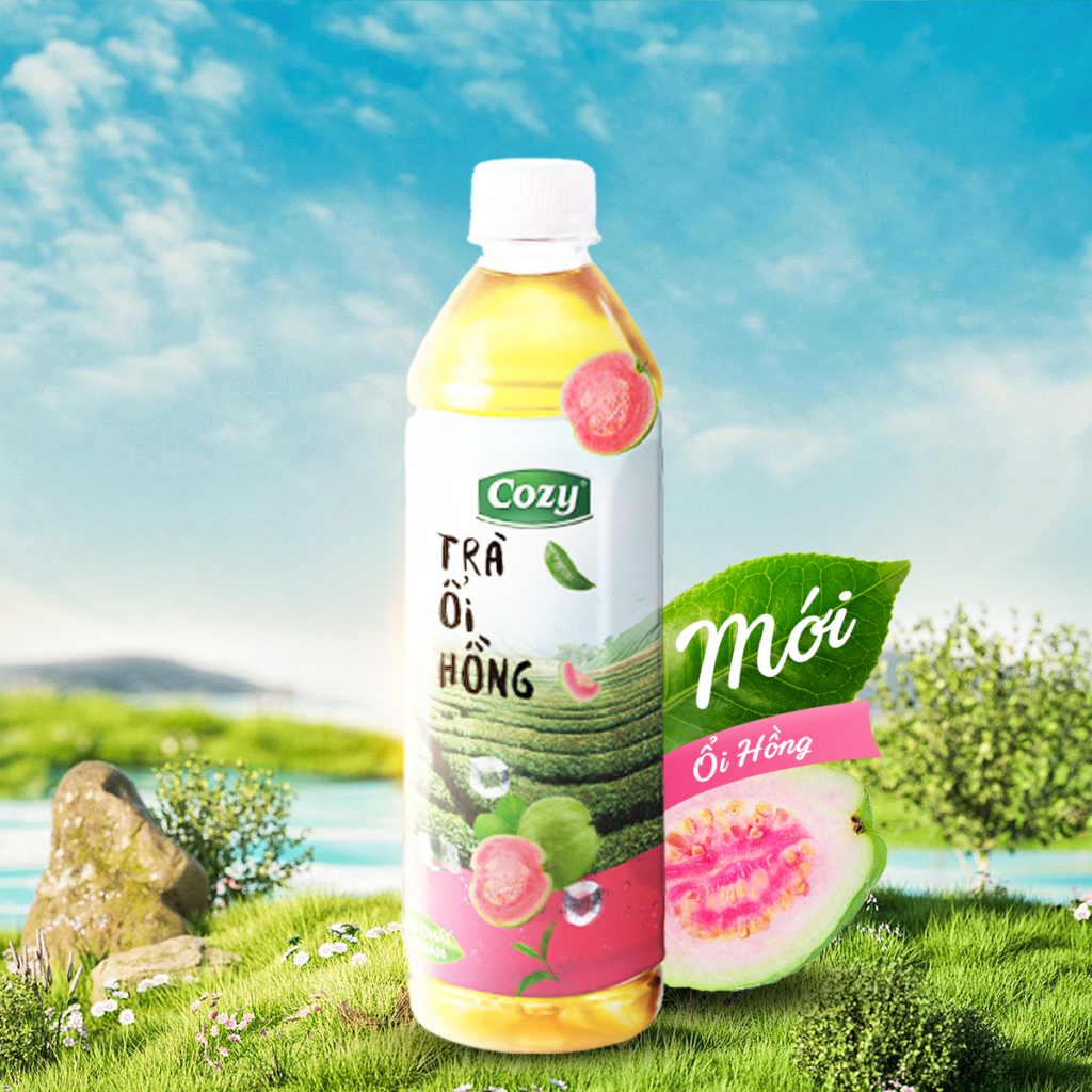  Chai Trà Ổi Cozy 455ml 