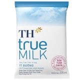  Bịch Sữa TH True Milk Ít Đường 220ml 