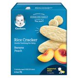  Bánh Gạo Gerber vị Chuối Đào 48g 
