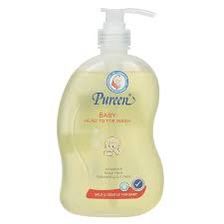  Sữa tắm gội sơ sinh Pureen 750ml 