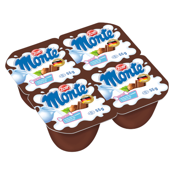  Lốc Váng Sữa Zott Monte 55g 