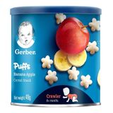  Bánh Ăn Dặm Gerber Vị Chuối Táo 49g 