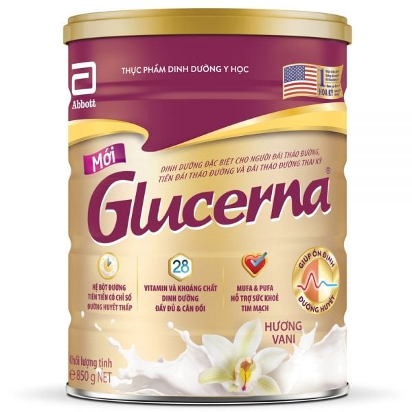  Sữa Bột Glucerna Hương Vani 800g 