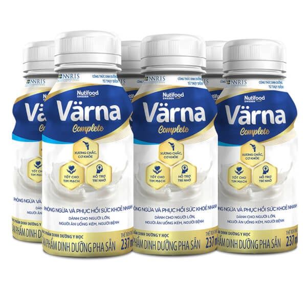  Lốc Sữa Pha Sẵn Varna Complete 237ml 
